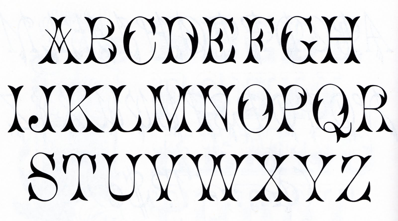 The Vintage Moth    Vintage Free Font  Alphabet