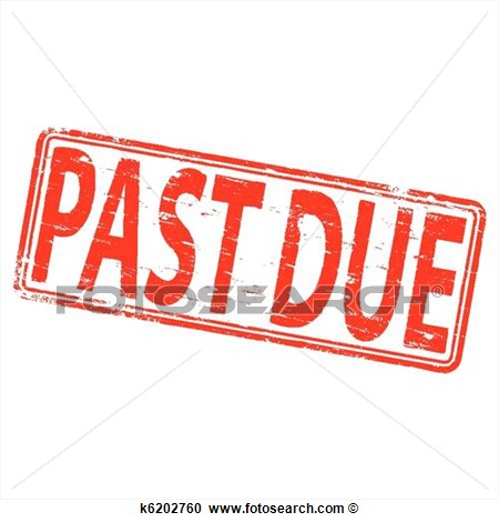 Clipart   Past Due Stamp  Fotosearch   Search Clip Art Illustration