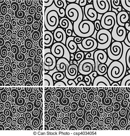 Detailed Seamless Pattern  Repeating Pattern Is Included As A Swatch    