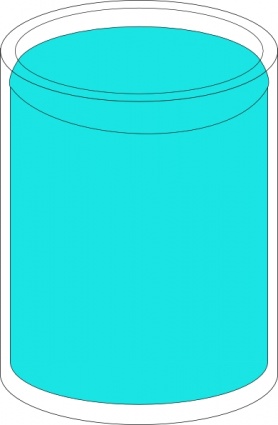 Glass Of Water Clip Art Vector Free Vector Images   Vector Me