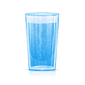 Glass Of Water Stock Illustrations   Gograph