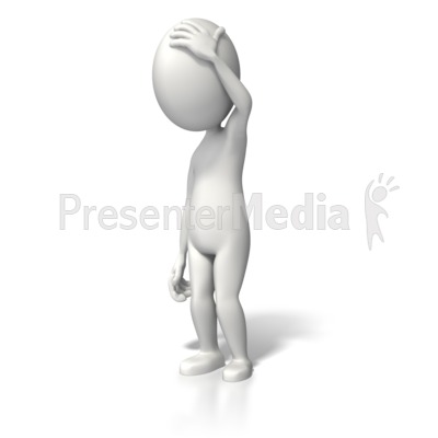 Pain   Disappointed Stick Figure   Medical And Health   Great Clipart