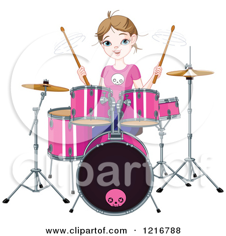 Royalty Free  Rf  Drum Clipart Illustrations Vector Graphics  1