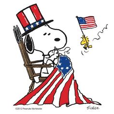 Snoopy Fourth Of July On Pinterest   Snoopy Peanuts Gang And Snoopy    