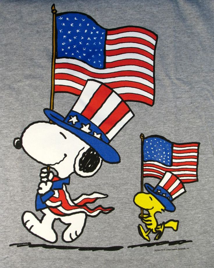 Snoopy   Woodstock   Fourth Of July   Clip Art Peanuts   Pinterest