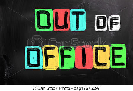Stock Photographs Of Out Of Office Concept Csp17675097   Search Stock