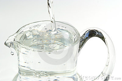 Water Pouring In Jug Royalty Free Stock Photos   Image  10918438