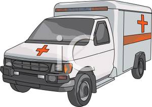 An Ambulance   Royalty Free Clipart Picture