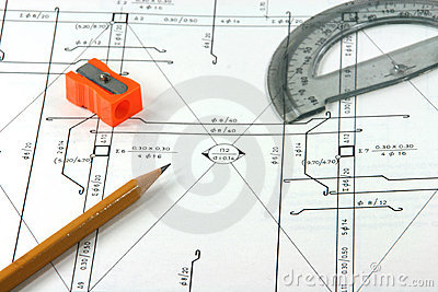 Architechture And Engineering Buliding Plans And Design Tools