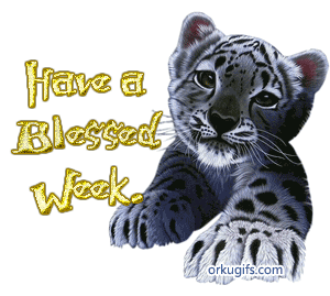 Christian Clipart Have A Blessed Week Graphics Commments Ecards And    