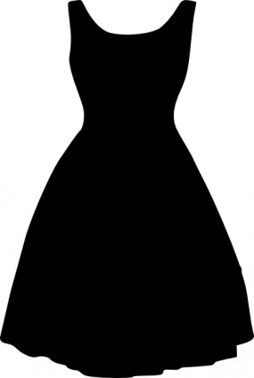 Dress Clip Art Retro Dress Clip Art 20513 Jpg