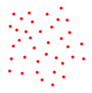Flower With Red Polka Dots Clip Art At Clker Com   Vector Clip Art    