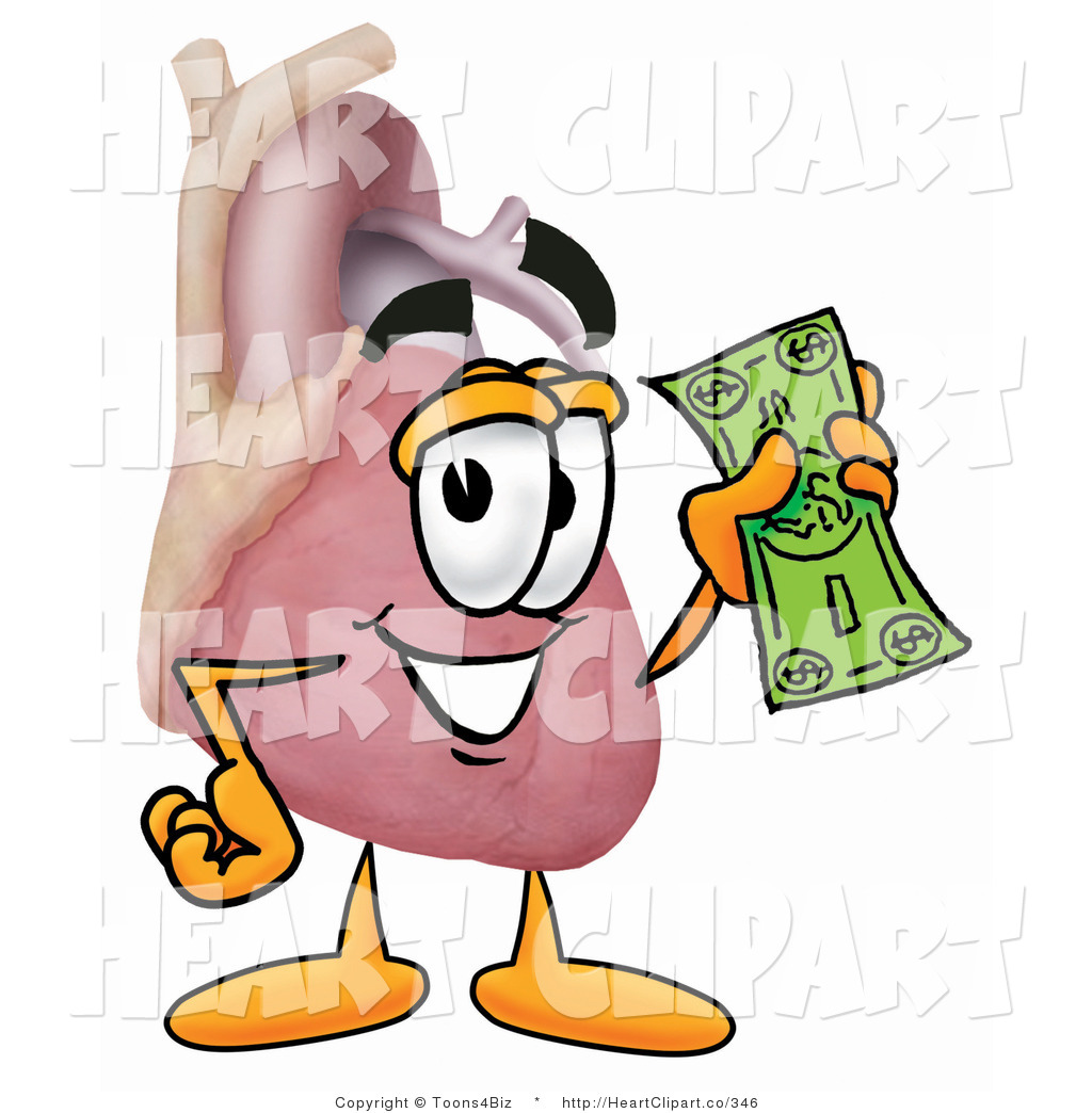 Heart Organ Mascot Cartoon Character Running Heart Clip Art Toons4biz