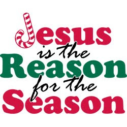 Jesus Is The Reason For The Season Background Picture With Red Green