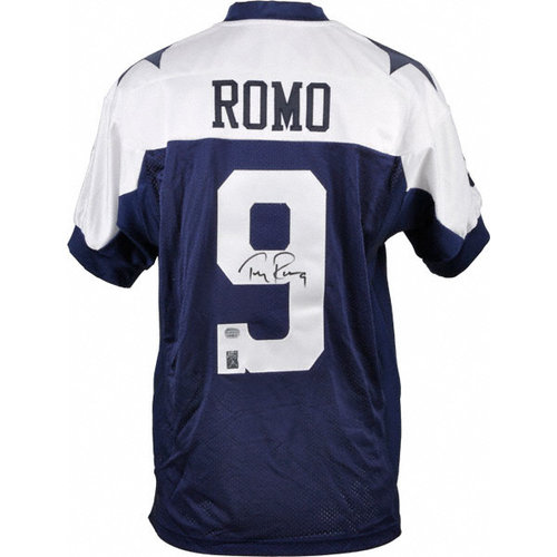 Nfl   Tony Romo Autographed Jersey   Details  Dallas Cowboys    