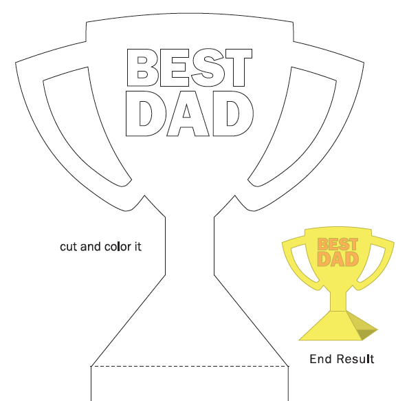 Pics Photos   Father S Day Printable Trophy Dad Awards