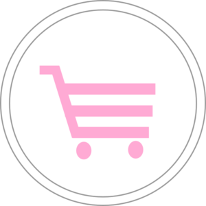 Pink Shopping Cart Icon Clip Art At Clker Com   Vector Clip Art Online