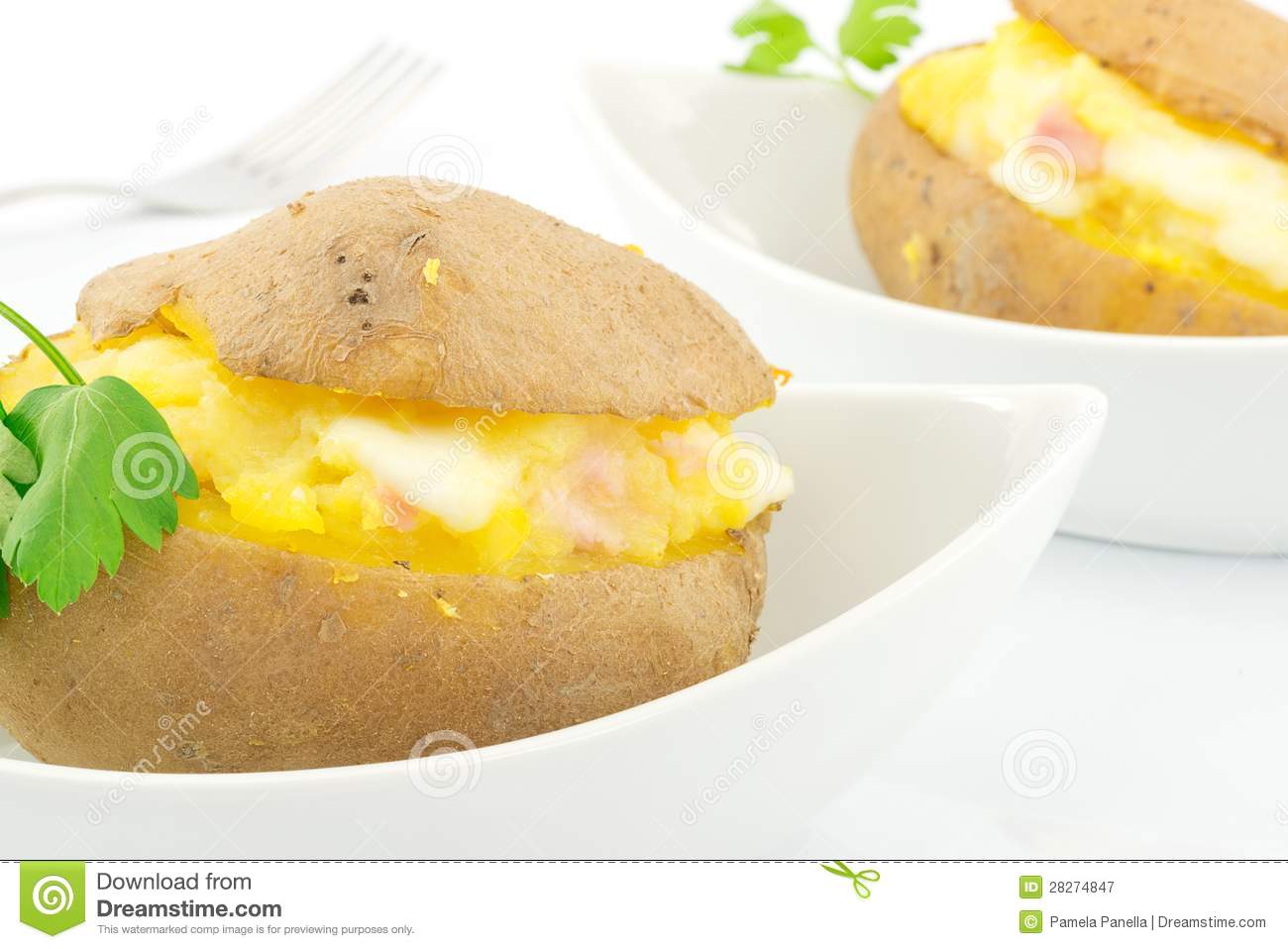 Baked Potato Stuffed Quick Meal