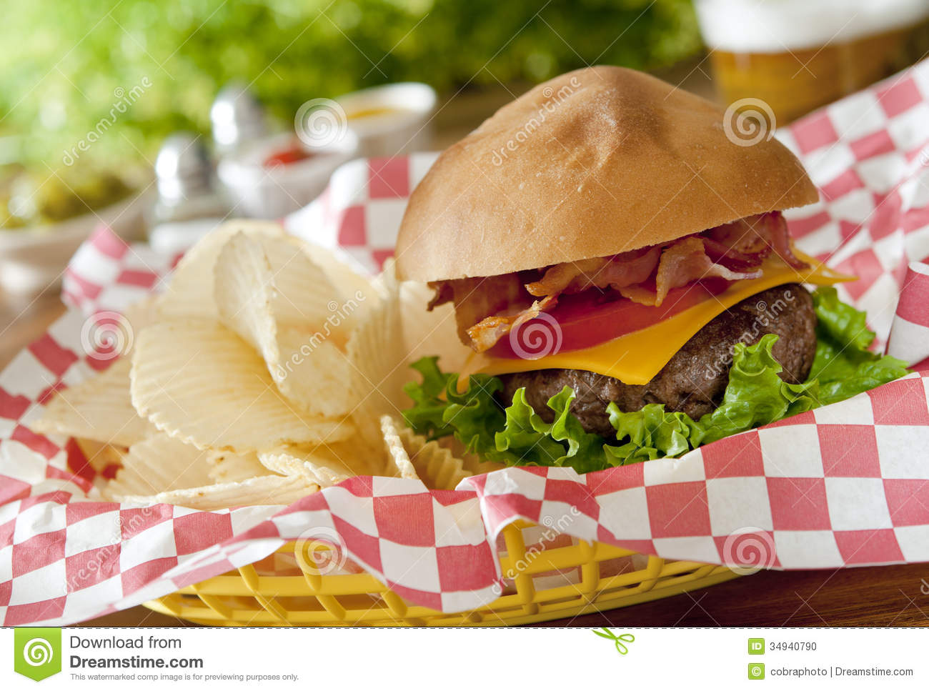 Burger Stock Photo   Image  34940790