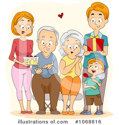 Cartoon Grandparents Clipart