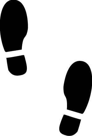 Foot Steps Clip Art
