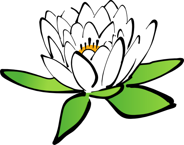 Lotus Flower Clip Art At Clker Com   Vector Clip Art Online Royalty