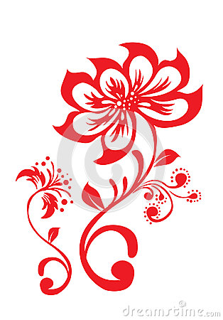 Lotus Flower Pattern Graphic Illustration