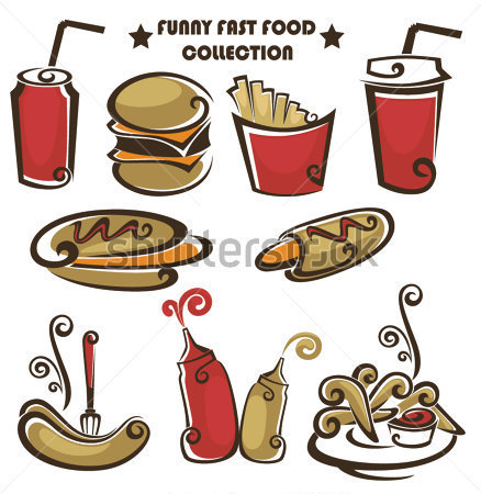 Mcdonald S Fast Food Clipart