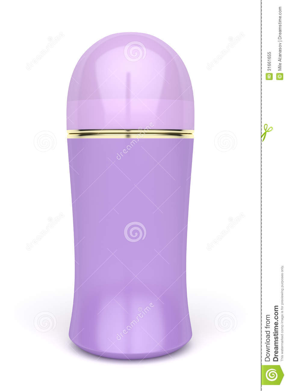Putting On Deodorant Clipart Purple Roll On Deodorant