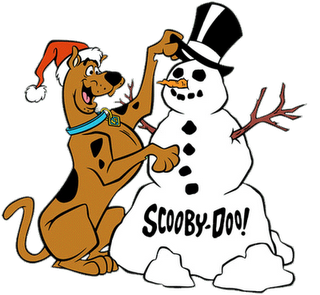 Scooby Doo And Snowman Clip Art