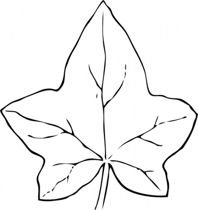 Simple Leaf Outline   Clipart Best   Cliparts Co