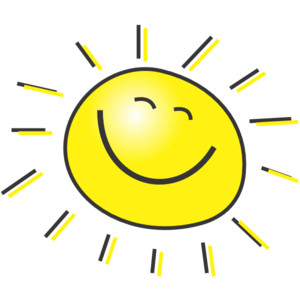 Smiling Sun Face   Clipart Panda   Free Clipart Images