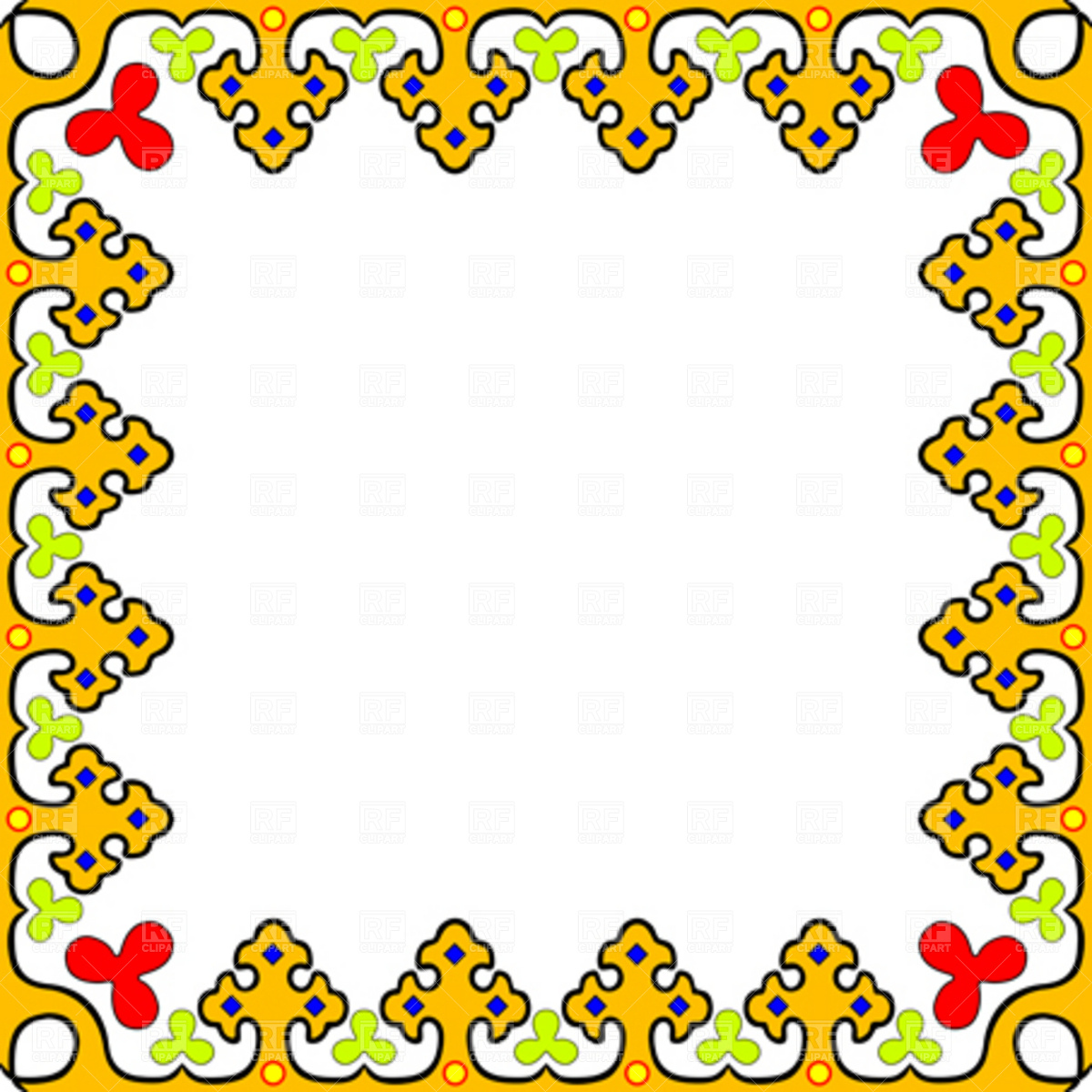 Traditional Frame 4266 Borders And Frames Download Royalty Free