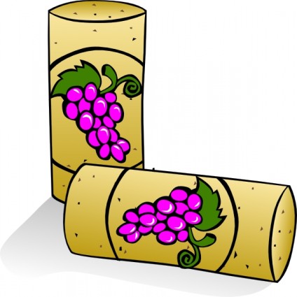 Wine Corks Clip Art Free Vector In Open Office Drawing Svg    Svg    