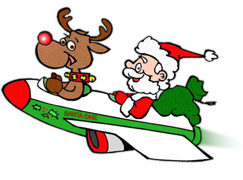 Animated Santa And Sleigh Images   Pictures   Becuo