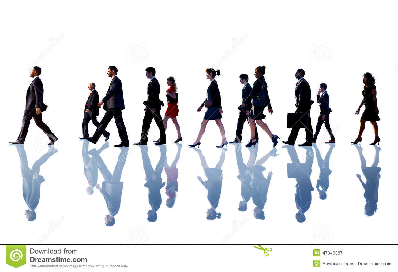 Business People Corporate Walking Team Concept Stock Photo   Image
