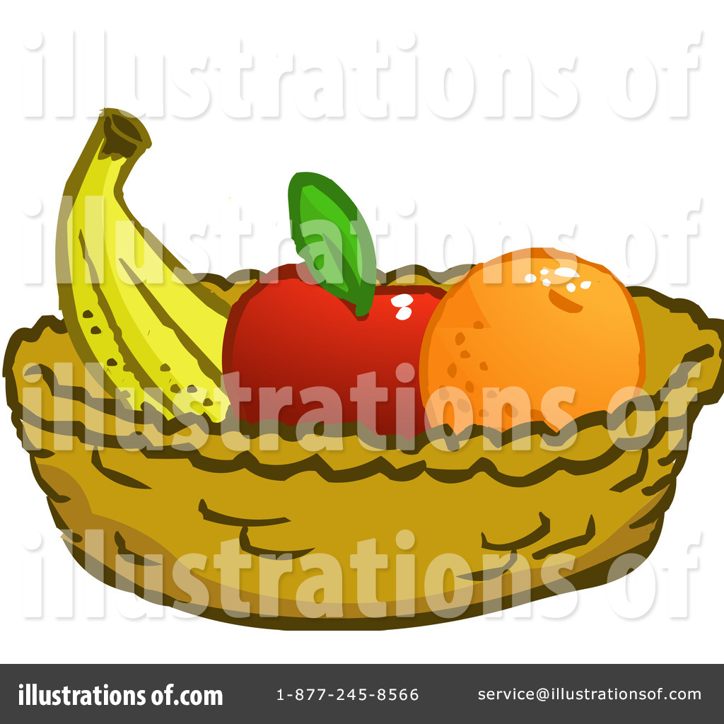 Clipart Fruit Basket Fruit