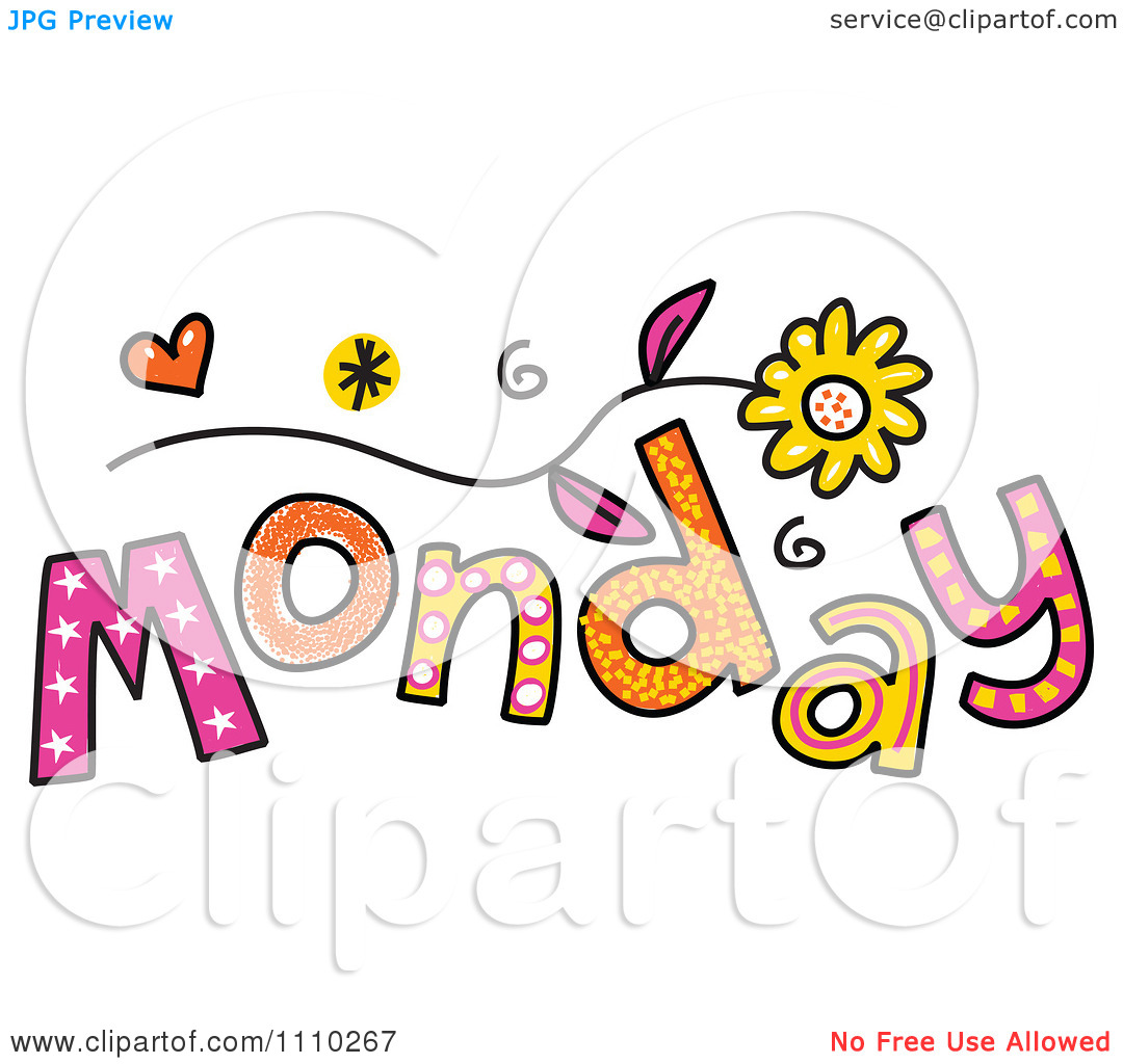 Crazy Monday Clipart