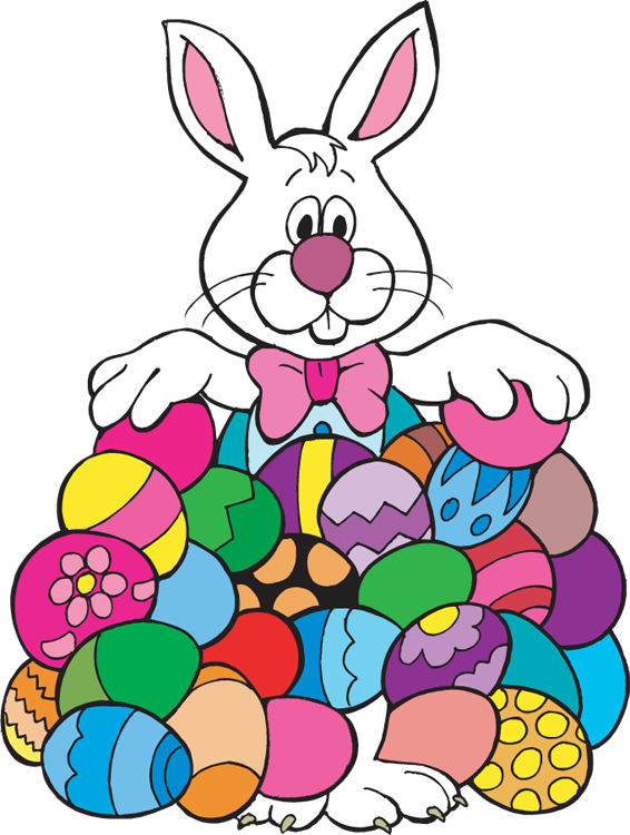 Easter Bunny With Eggs Clipart   Clipart Panda   Free Clipart Images