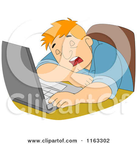 Lazy Student Clip Art Preview Clipart
