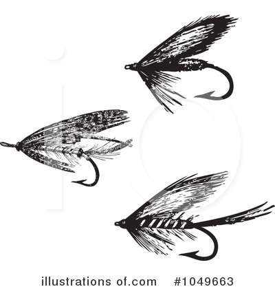 Royalty Free Clipart Illustration Worm Fish Hook Pic  20