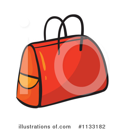 Royalty Free  Rf  Bag Clipart Illustration By Colematt   Stock Sample