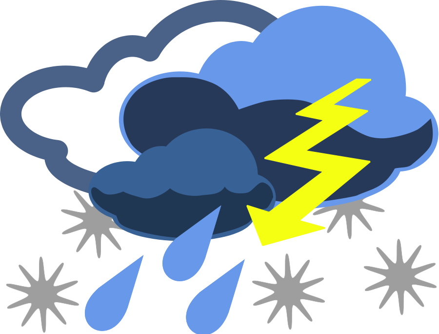 Weather Clip Art Inclement Weather Vector Clipart Png