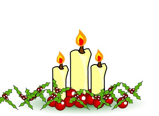 Christmas Clipart   Candle   Classroom Clipart
