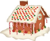 Christmastimeclipart Comrealistic Gingerbread House
