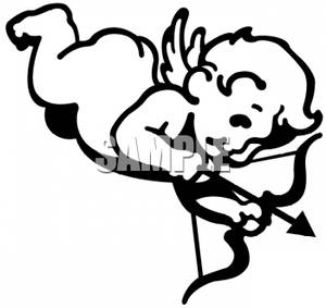 Cupid Clipart Black And White   Clipart Panda   Free Clipart Images