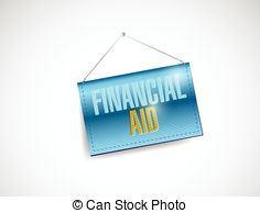 Financial Aid Banner Illustration Design Vectors Illustration