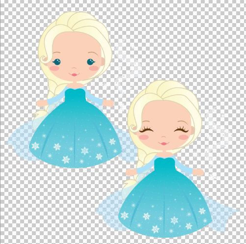 Frozen Numbers Clipart Elsa Character And Background By Araqua  Elsa