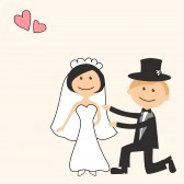 Funny Bride And Groom Clipart