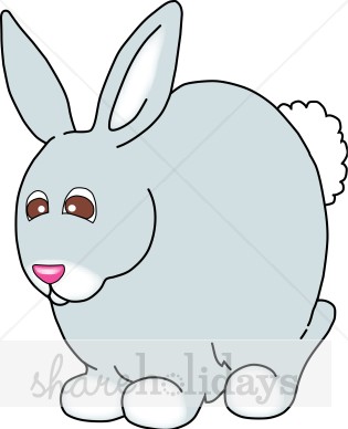 Hopping Easter Bunny Clipart Bunny Outline Background Pastel Rabbits